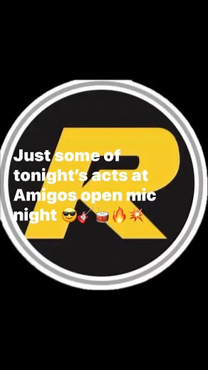 Just some of the acts at tonight’s Amigos open mic night at The Rhodehouse Sutton Coldfield Free entry all welcome 💥😎🎵🎸🥁🎤 | Doug Foulger