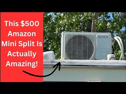 ROVSUN 12000 BTU Inverter Mini Split Review and Test