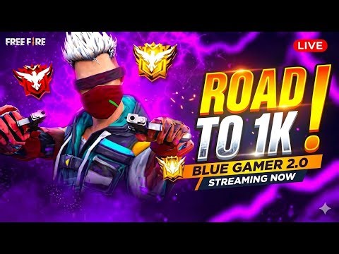 ROAD TO 1K | FREE FIRE LIVE MALAYALAM (Portrait)