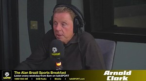 "Darren Bent headed it wide from a yard." "I said on TV my missus would have scored that!" "On my first day at Derby, he hit a volley into the top corner." "I shouted Benty, she couldn't have scored that one!" 😂 Brilliant story from Harry Redknapp 🤣 | talkSPORT