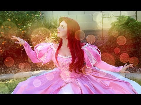Cosplay Vignette- AmberSkies as Ariel The Little Mermaid (Angel Secret Pink Dress!)