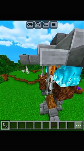 Minecraft Defence Tower ☠️!#minecraft #shorts