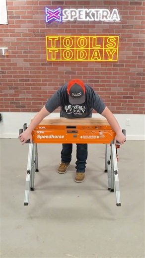 Turning Sawhorses to a Solid Workstation