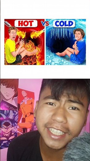 HOT VS COLD 🥶🥵🥵🥶