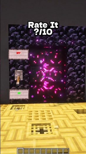 Minecraft On/Off Portal 💀