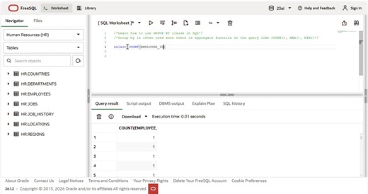 Learn how to use GROUP BY clause in Oracle SQL! Watch the below video to learn the GROUP BY Clause. Like and Subscribe to AVS IT Trainings! | AVS Trainings