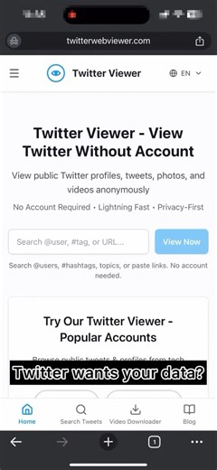 How to View Twitter Anonymously | TwitterWebViewer.com Demo (2026)