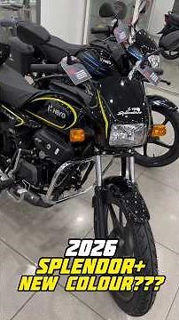2026 Hero Splendor Plus New Colour ??😳 #trending #herosplendor #splender #splendor #viral #shorts