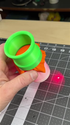 I made a LASER KAZOO 🆗🏠🐈 #cymatics #musicteacher #invention #voicelessons #musiceducation