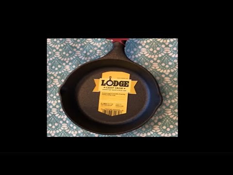 preparation for first use "Lodge" Cast Iron Skillet