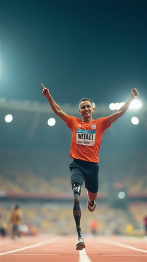 From Adversity to Victory: The Amputee Runner Who Won Paralympic Gold #Paralympics #Inspirational