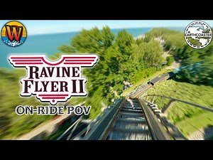 Ravine Flyer II - EPIC VIEWS - Waldameer Amusement Park - On-Ride POV 4K