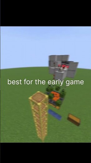 best easy to build cobblestone farm generator in minecraft for beginners #minecraft #howtominecraft