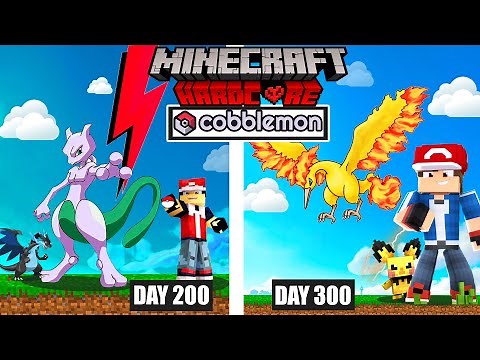 Survive 300 Days in Cobblemon (Catch Shiny Pokemon Only)