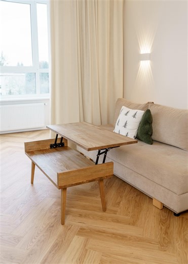 Mid Century Modern Lift Top Table, Solid Wood Coffee Table, Handmade Living Room Furniture - Etsy UK