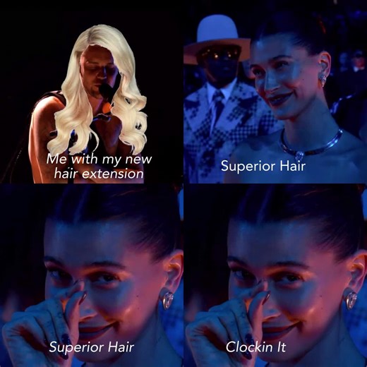 Our quality has Hailey Bieber