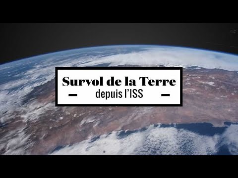 2 minutes d'un magnifique survol de la Terre depuis l'ISS
