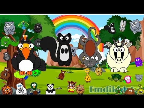 Zoo Animal Sounds Song| Emdikidstv