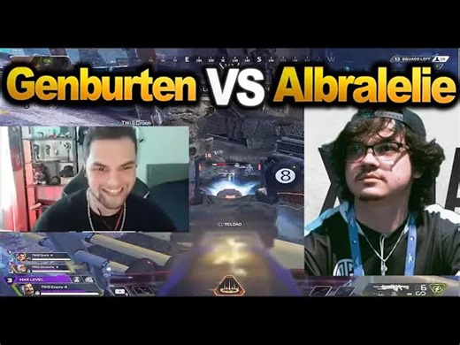 【中英双语/Apex】Albralelie的队伍没让Genburten逃掉 ALGS模拟赛