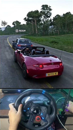 Crazy Mazda head to head in Forza Horizon 5! 😱 #Shorts #ForzaHorizon5 #Drift #هجوله