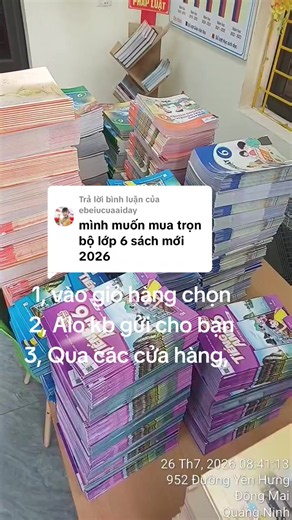 Trả lời @ebeiucuaaiday #NamHoc20262027 #SachGiaoKhoa Sách giáo khoa Lớp 6
