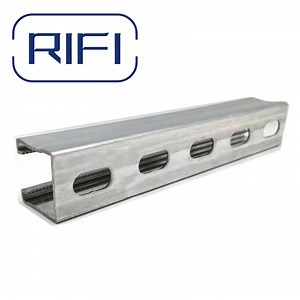 [Hot Item] Electrical Steel Strut Galvanized Unistrut 41*41 Strut Channel C Channel Price