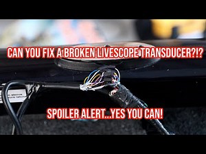 Can you fix a broken Garmin Livescope cable?!? Sure ya can!