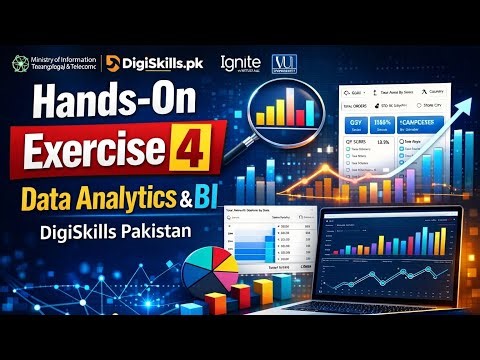 Hands-on Exercise No. 4 DigiSkills 3.0 Batch-02 Data Analytics & Business Intelligence #zohaibalam