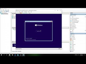 How to install Windows 10 Pro in Hyper V