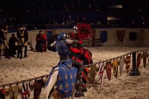 3K views · 81 reactions | Experience the ultimate "knight" out with feasting and fun at Her Majesty's castle. We have lots of action-packed shows to choose from this week! Will we hear your cheers in the arena? | Medieval Times Dinner & Tournament | Facebook