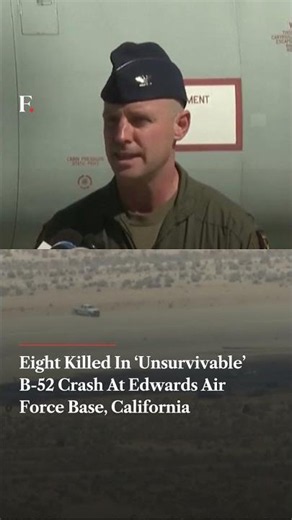 Eight Killed In ‘Unsurvivable’ B-52 Crash At Edwards Air Force Base, California | N18G