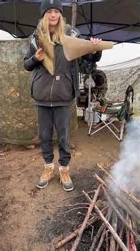 Granddaughter learning how to call in moose, Alaska