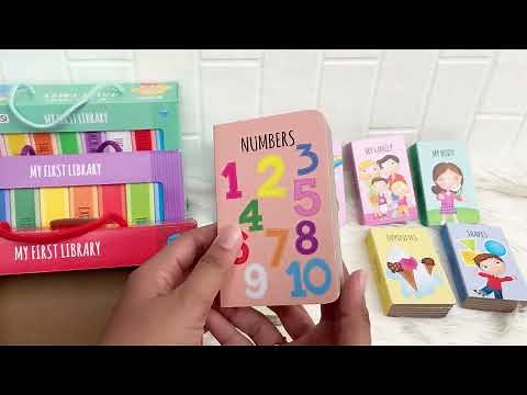 My First Library includes 8 Board Books