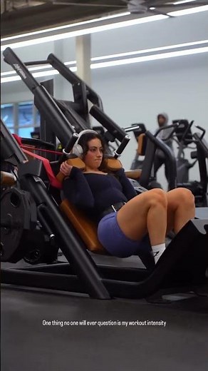Linear Machine Squats | Jessica Bickling #viral #shorts #shortsfeed #legday #abs #crossfit