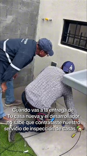 Inspección de casa nueva: ducto pluvial quebrado y riesgos estructurales