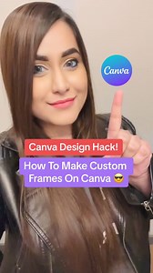 6.5K views · 170 reactions | Canva Tutorial For Beginners - How To Make Custom Frames Using This Brand New Canva App!  If you like a copy of my Free Canva Template Library... Comment "Template" below, & I'll Send It Over! #canvatipsandtricks #canvatips #canvatutorial #canvadesign #canvaforsmallbusinesses #canvaforbeginners #canvaforbusiness | Inuri Munasinghe | Facebook