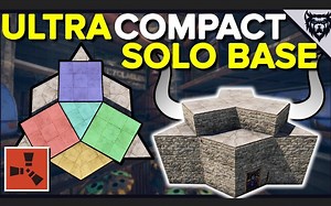 RUST - 超紧凑型基地 - Rust Solo Base Design (2019)