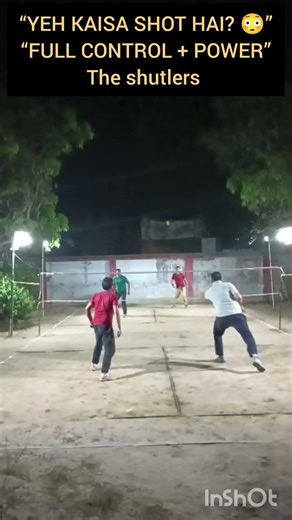 Saurabh ka Double Hand Shot 😱🏸 – Power aur Control ka Perfect Combo!”