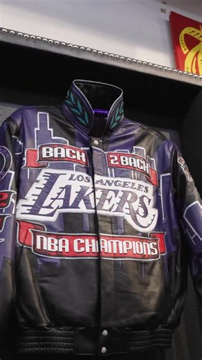Every jacket tells a story & marks a moment. Jeff Hamilton’s got a Lakers heart 💜 | Los Angeles Lakers