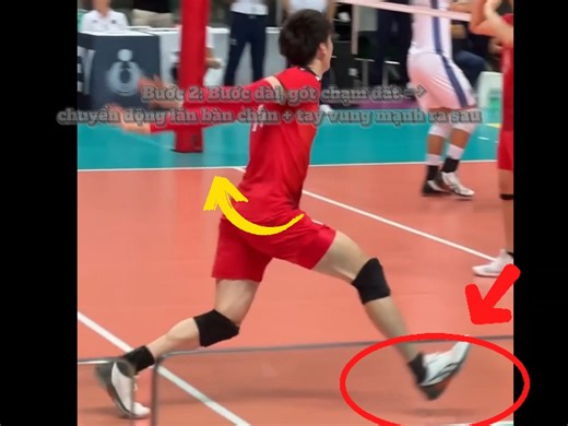 HƯỚNG DẪN VÀO ĐÀ ĐẬP BÓNG CHUYỀN 3 BƯỚC #BONGchuyen #bongchuyenvietnam #bodaytreobong | Đam mê bóng chuyền