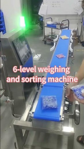 6-Level Automatic Weight Sorting Machine | High-Speed Checkweigher Sorting System