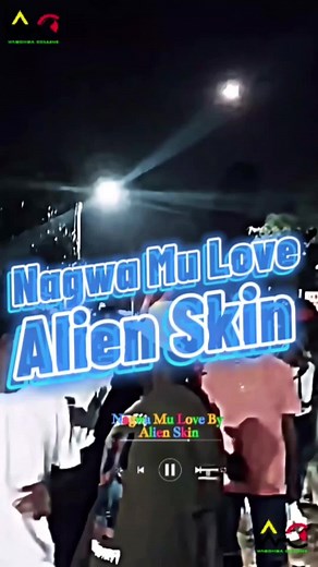 Alien Skin Nagwa Mu Love Lyrics Video by WA Bomba Colline