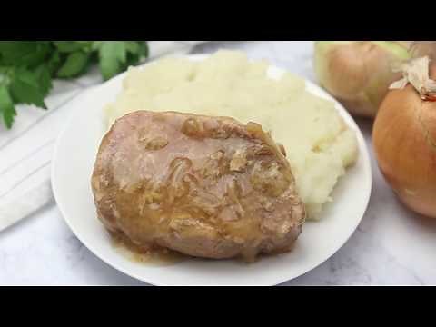Smothered Crock Pot Pork Chops