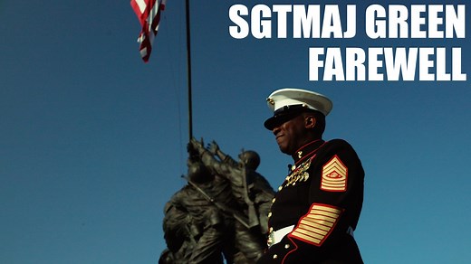 Fair Winds and Following Seas Thank you for 36 years of faithful service to our Corps, Sgt. Maj. of the Marine Corps Ronald L. Green. | U.S. Marine Corps