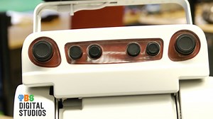 'Everything But the News' Visits a Robotics Lab at Stanford University and Helps a Robot With a Dinosaur