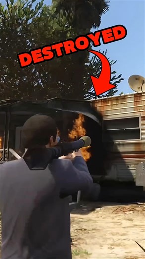 Destroying Character's House in GTA 5 #gta #gtav #gta5 #gtaonline #gtarp #gtag #gta5online #gaming