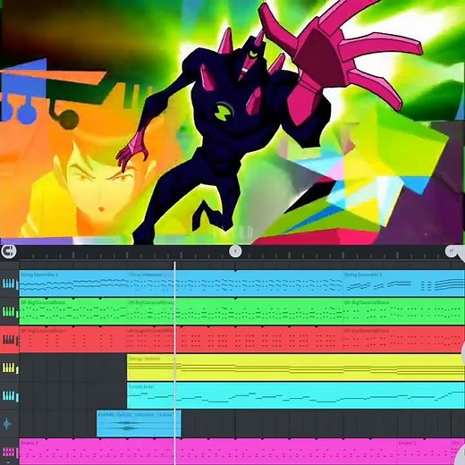 Ben 10 Alien Force Theme | FL Studio Mobile | #Nadhbrothers | #Shorts