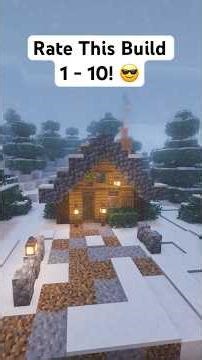 Minecraft: Cozy Winter Cabin