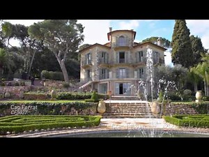 Chateau La Cima, luxury villa for Sale in Nice with views over Villefranche Bay