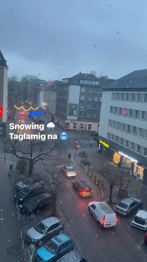 Snowing malamig na araw #followers #fallseason #reelsvideoシ | Karen Sondermann